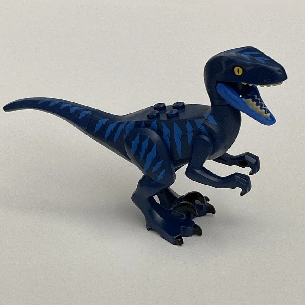 Lego 70835 70826 49642 49630 49653 49654‎ Blue Dinosaur Raptor Velociraptor